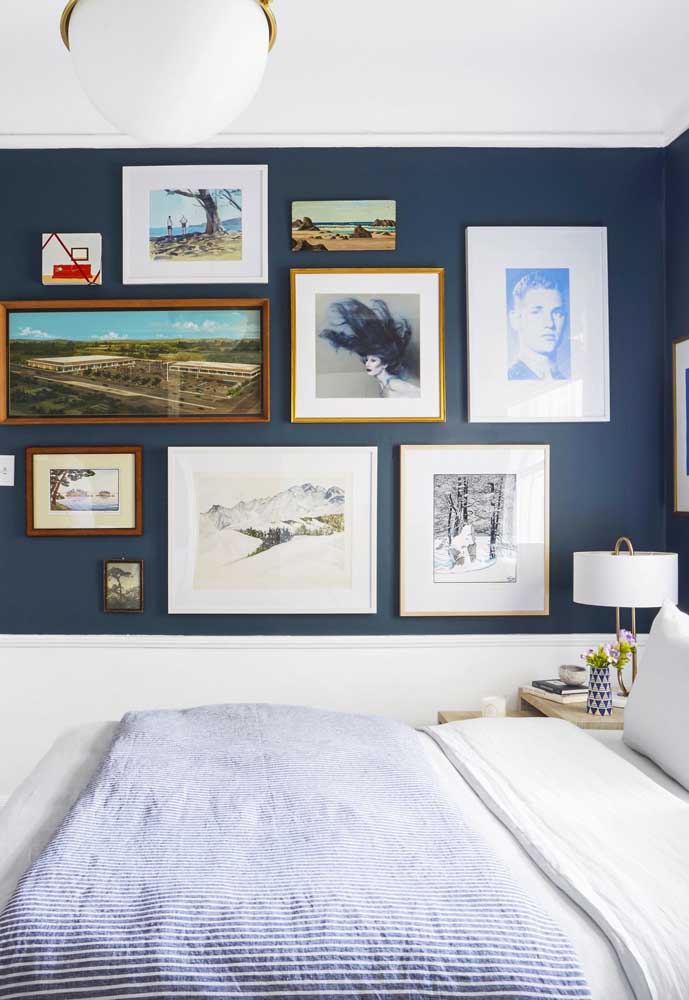 Quadros para quarto: como escolher, dicas para decorar e fotos inspiradoras