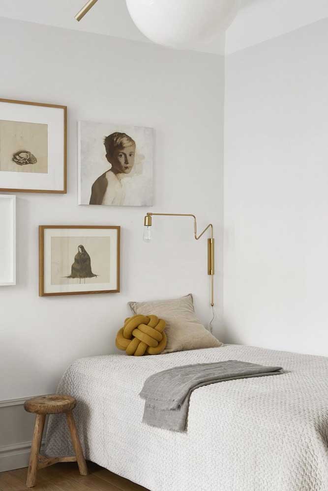 Quadros para quarto: como escolher, dicas para decorar e fotos inspiradoras