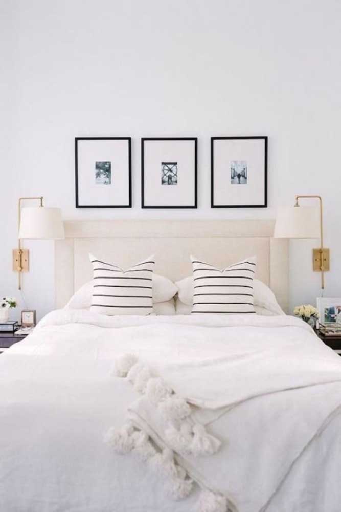 Quadros para quarto: como escolher, dicas para decorar e fotos inspiradoras