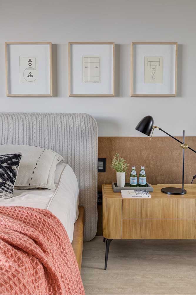 Quadros para quarto: como escolher, dicas para decorar e fotos inspiradoras