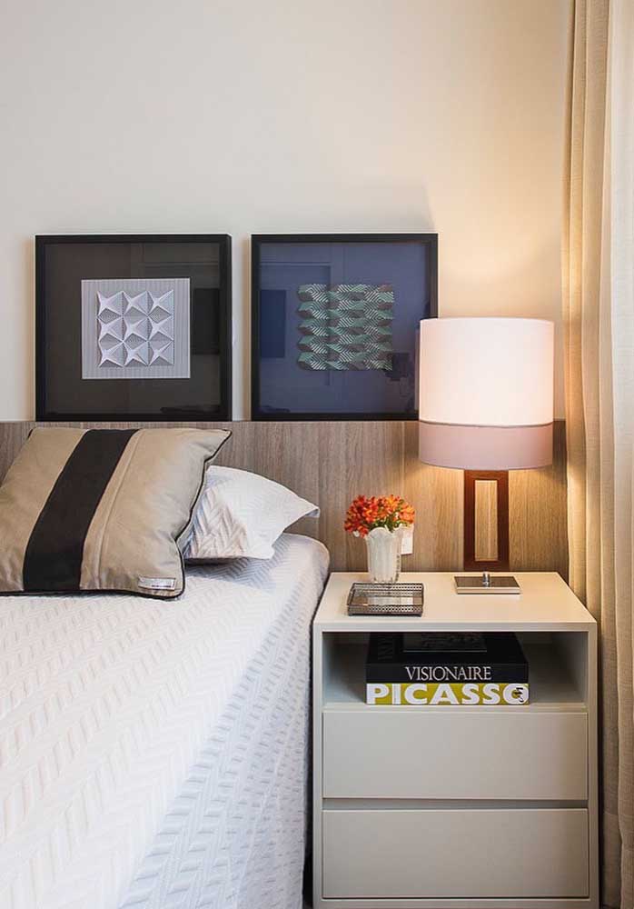 Quadros para quarto: como escolher, dicas para decorar e fotos inspiradoras