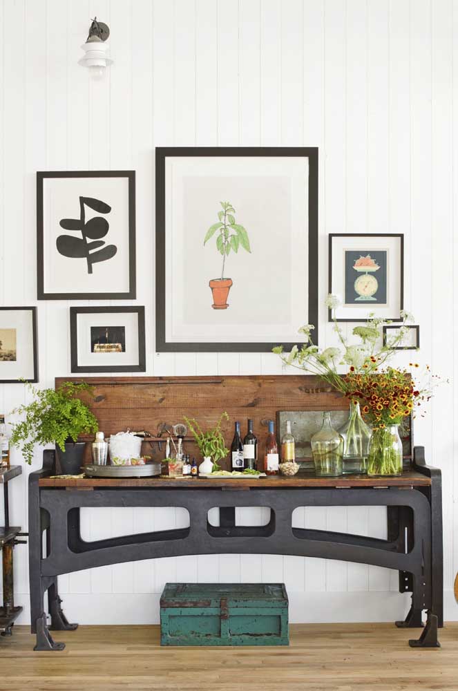 Barzinho para sala: tipos, modelos, como montar e fotos