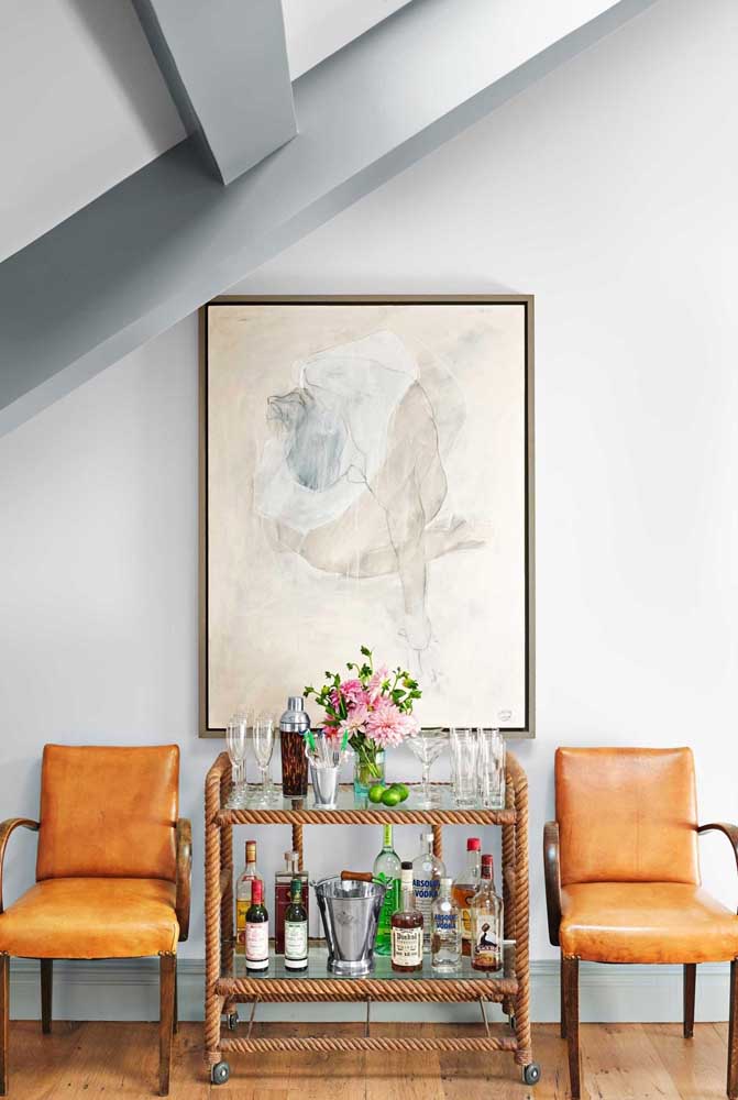 Barzinho para sala: tipos, modelos, como montar e fotos