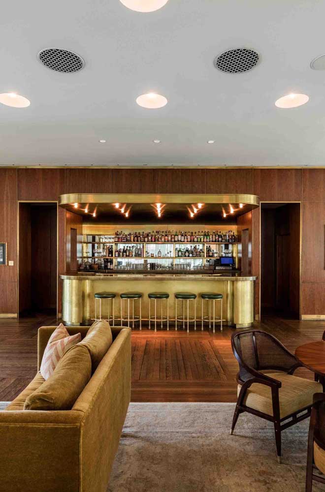 Barzinho para sala: tipos, modelos, como montar e fotos