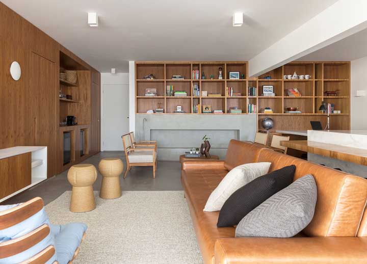 Barzinho para sala: tipos, modelos, como montar e fotos