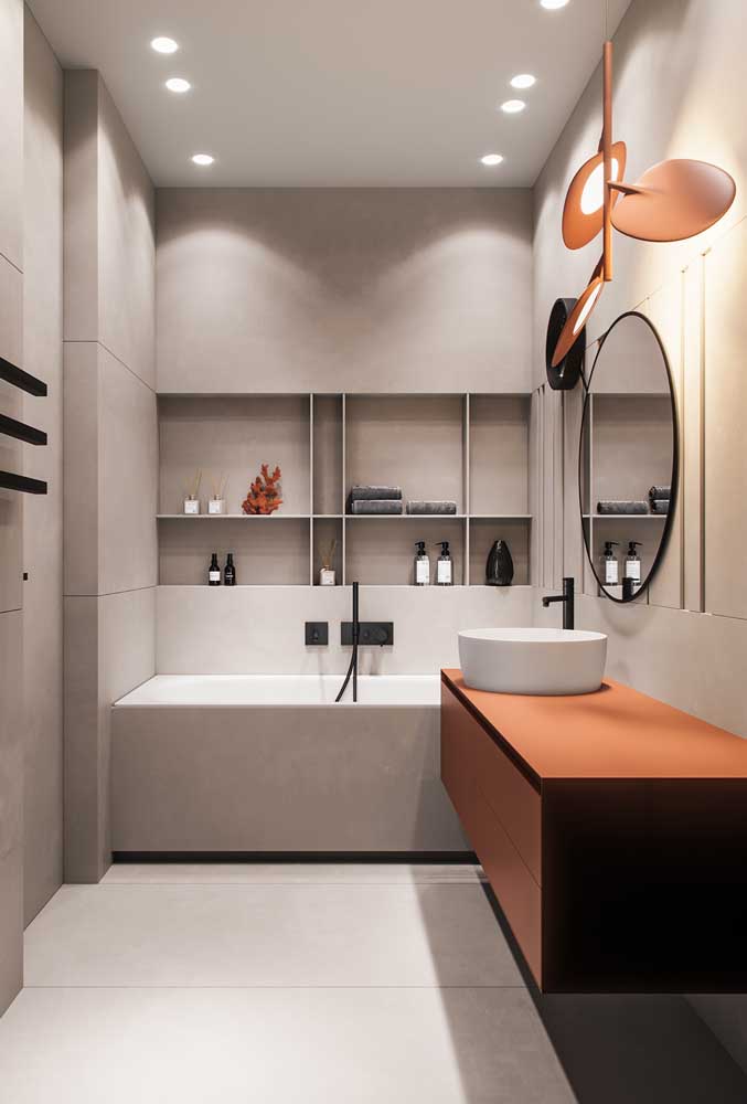 Nicho para banheiro: vantagens, medidas, formatos e fotos inspiradoras