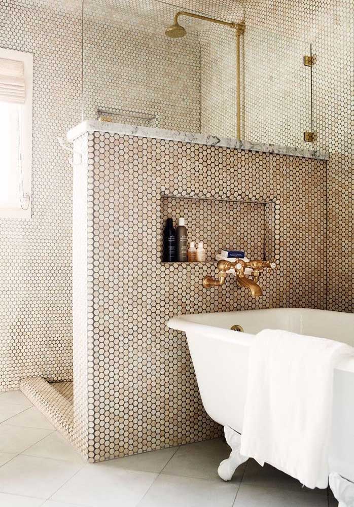 Nicho para banheiro: vantagens, medidas, formatos e fotos inspiradoras