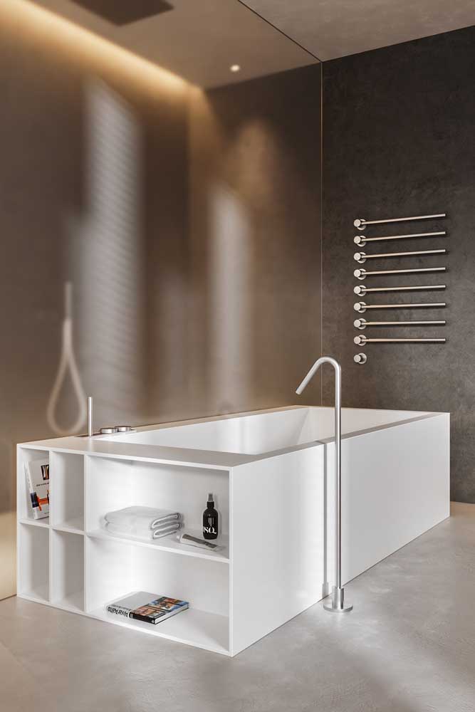 Nicho para banheiro: vantagens, medidas, formatos e fotos inspiradoras