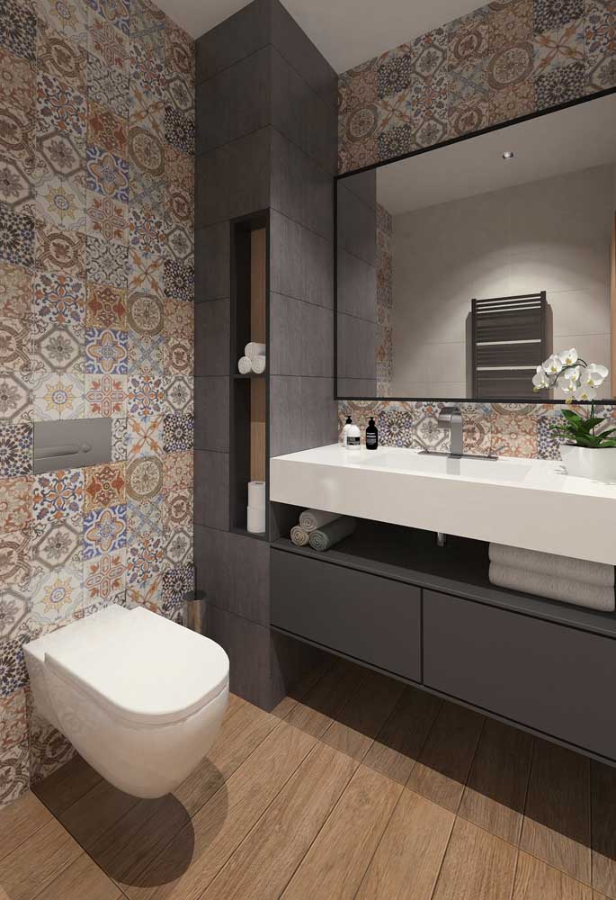 Nicho para banheiro: vantagens, medidas, formatos e fotos inspiradoras