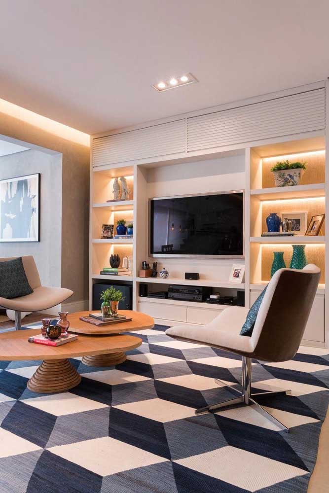 Nichos para sala: vantagens, dicas e modelos com fotos incríveis