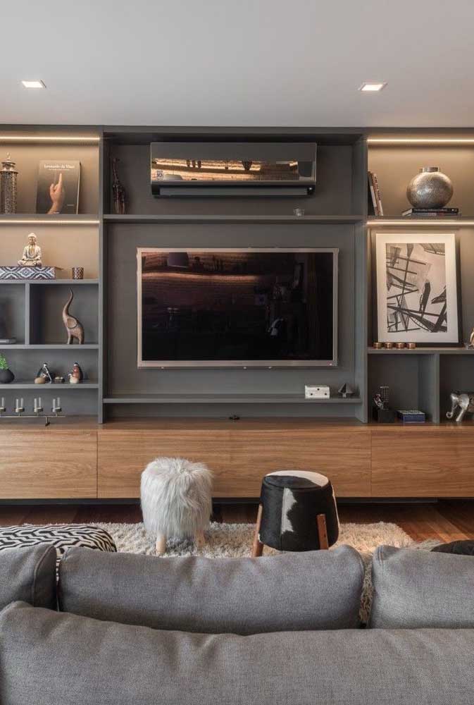 Nichos para sala: vantagens, dicas e modelos com fotos incríveis