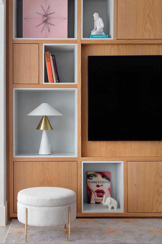 Nichos para sala: vantagens, dicas e modelos com fotos incríveis