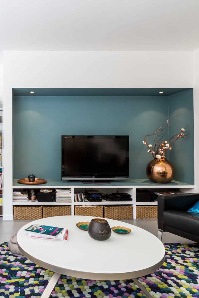 Nichos para sala: vantagens, dicas e modelos com fotos incríveis