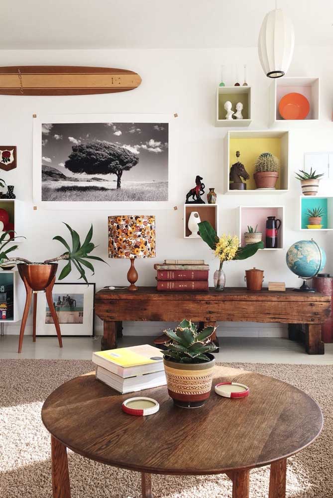 Nichos para sala: vantagens, dicas e modelos com fotos incríveis