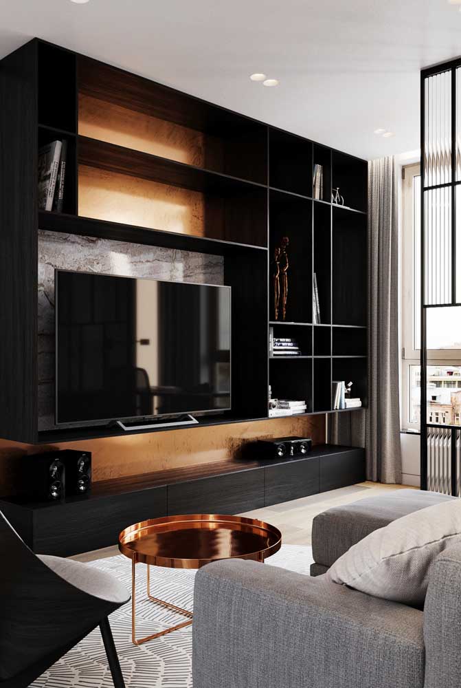 Nichos para sala: vantagens, dicas e modelos com fotos incríveis