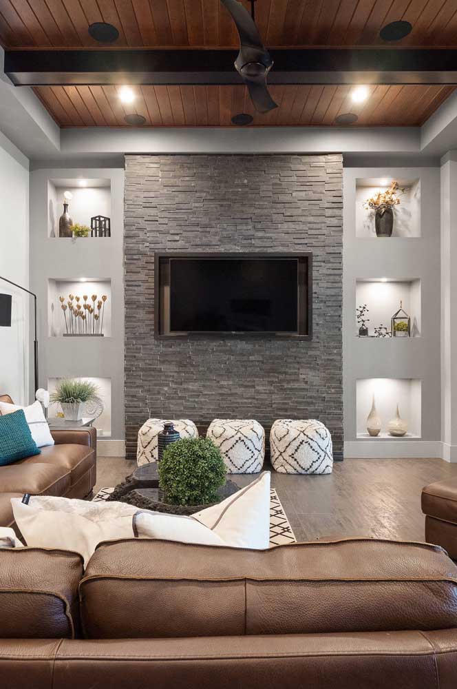 Nichos para sala: vantagens, dicas e modelos com fotos incríveis