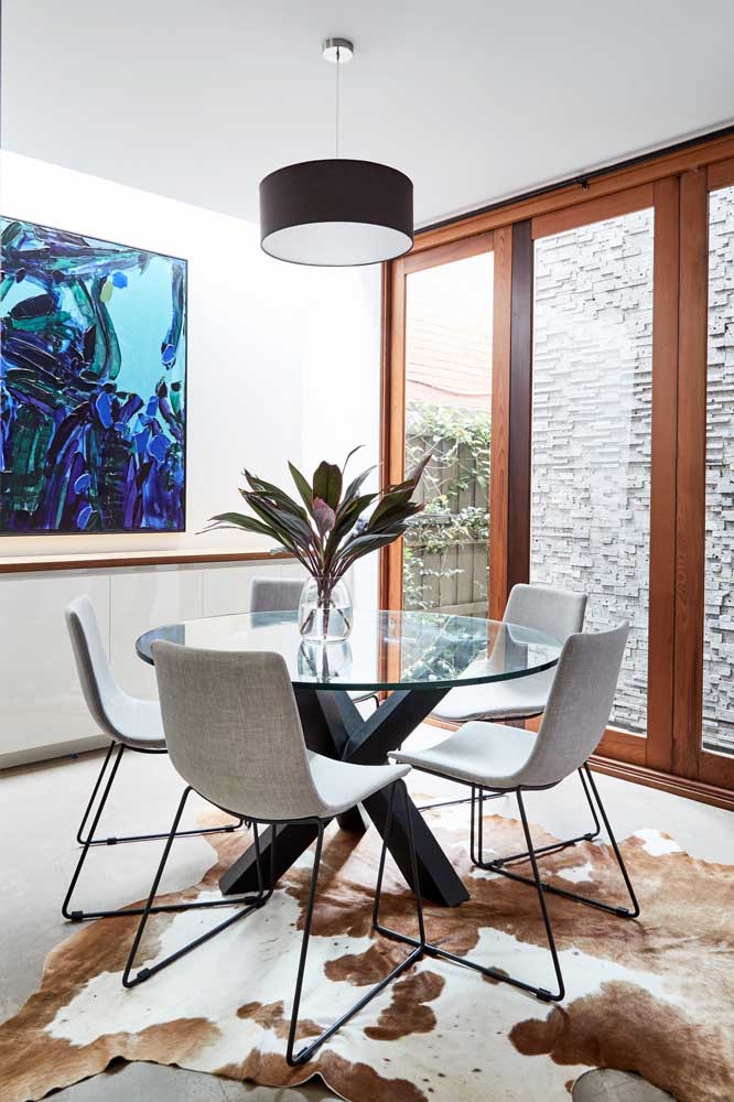 Quadros para sala de jantar: como escolher, dicas e fotos inspiradoras