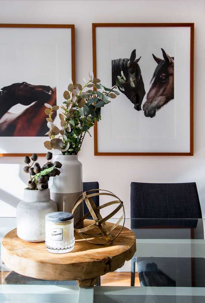 Quadros para sala de jantar: como escolher, dicas e fotos inspiradoras