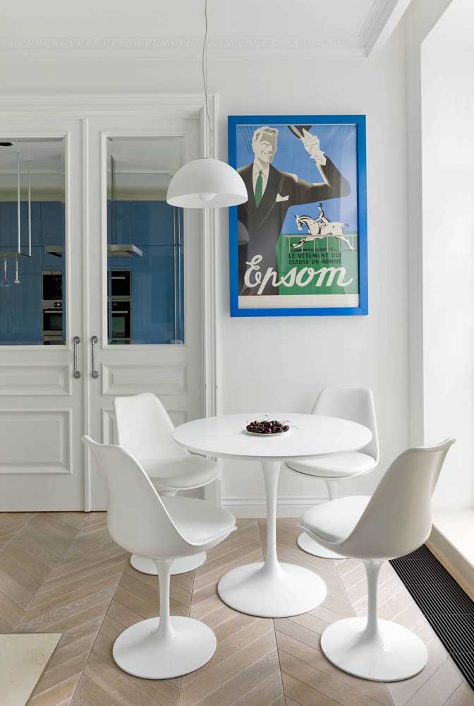 Quadros para sala de jantar: como escolher, dicas e fotos inspiradoras