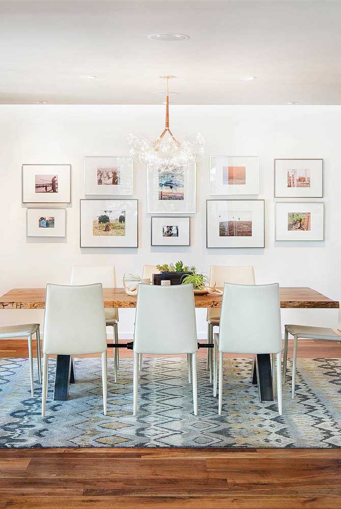 Quadros para sala de jantar: como escolher, dicas e fotos inspiradoras