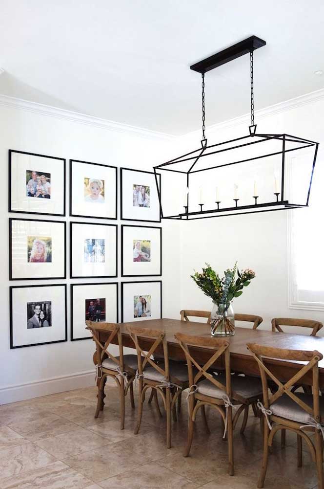 Quadros para sala de jantar: como escolher, dicas e fotos inspiradoras