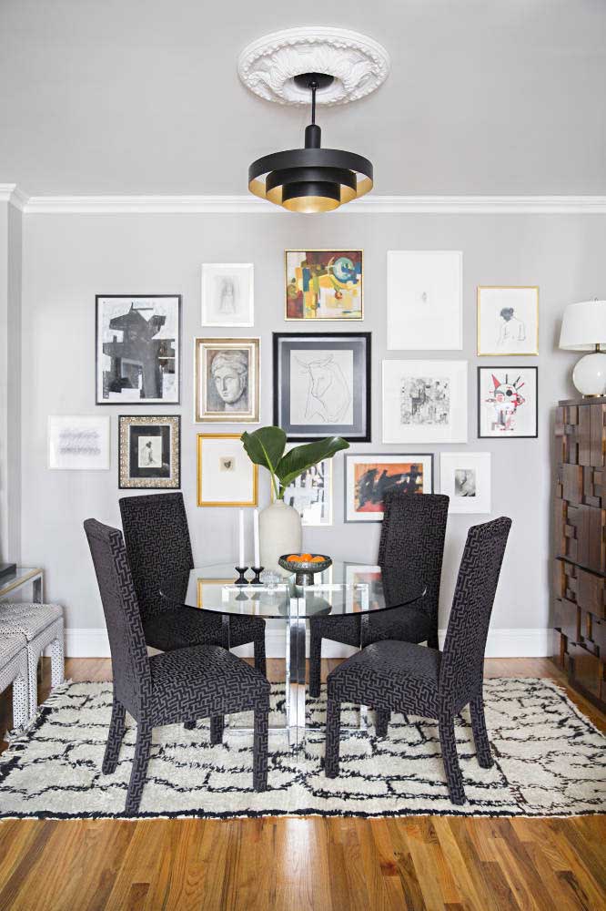 Quadros para sala de jantar: como escolher, dicas e fotos inspiradoras