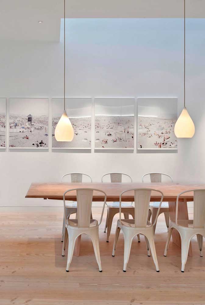 Quadros para sala de jantar: como escolher, dicas e fotos inspiradoras