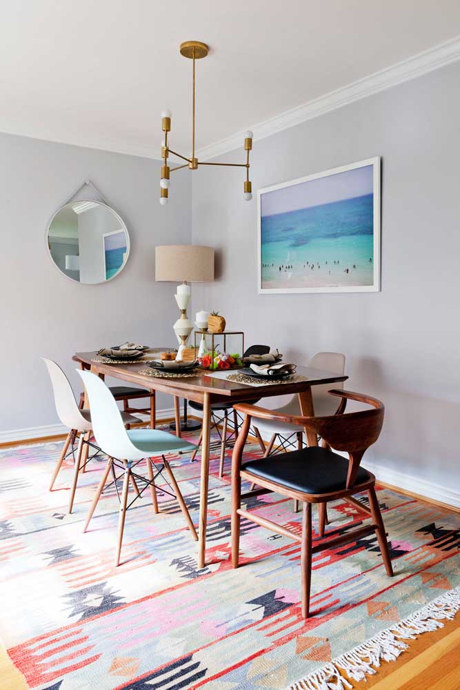 Quadros para sala de jantar: como escolher, dicas e fotos inspiradoras