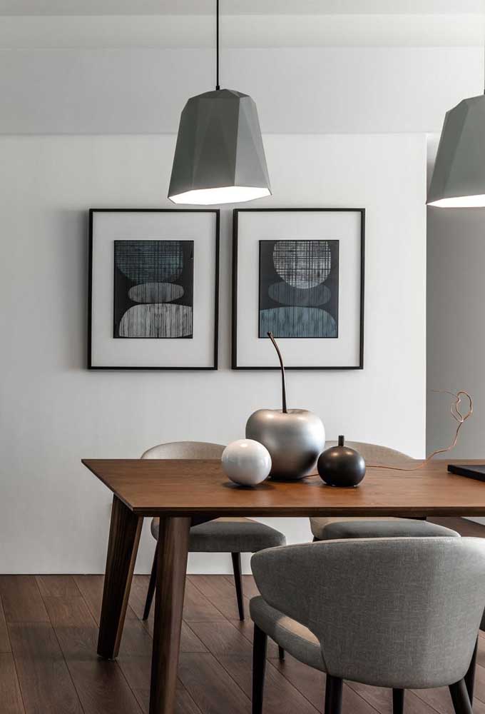 Quadros para sala de jantar: como escolher, dicas e fotos inspiradoras