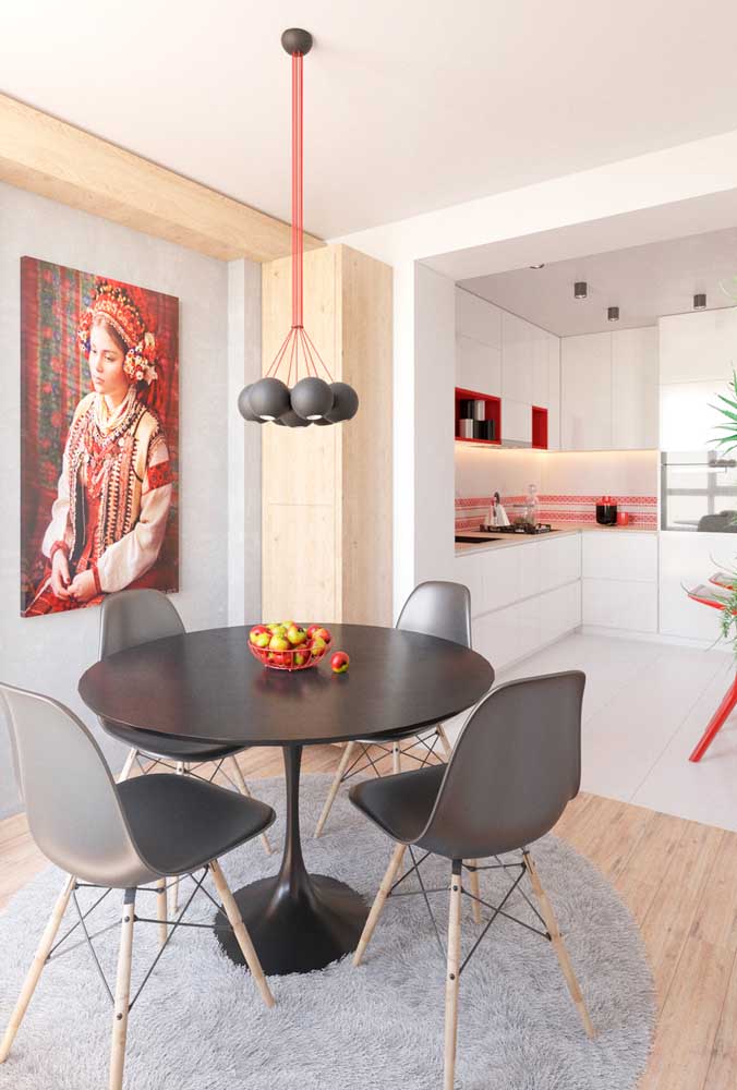 Quadros para sala de jantar: como escolher, dicas e fotos inspiradoras