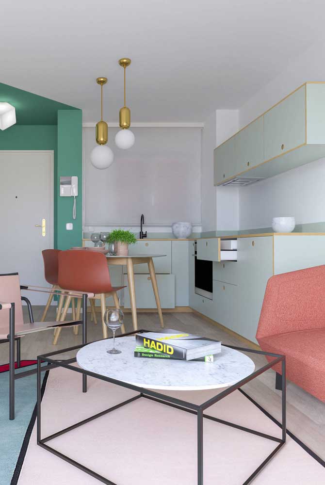 Decoração de cozinha pequena: dicas essenciais e fotos incríveis