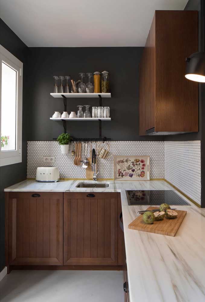 Decoração de cozinha pequena: dicas essenciais e fotos incríveis