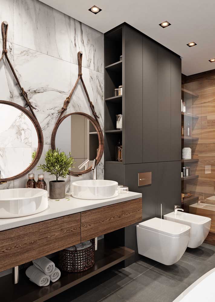 Armário para banheiro: como escolher, dicas e fotos incríveis para se inspirar