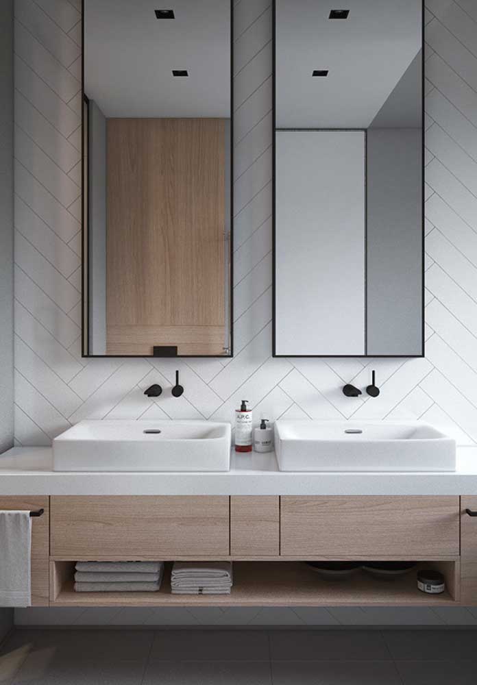 Armário para banheiro: como escolher, dicas e fotos incríveis para se inspirar