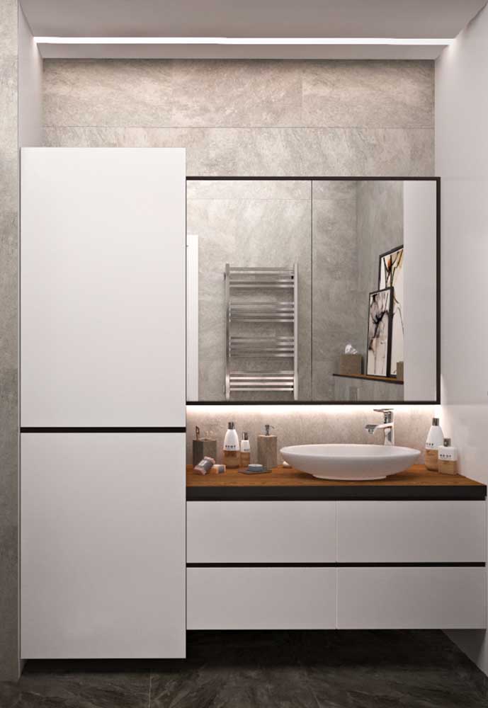 Armário para banheiro: como escolher, dicas e fotos incríveis para se inspirar