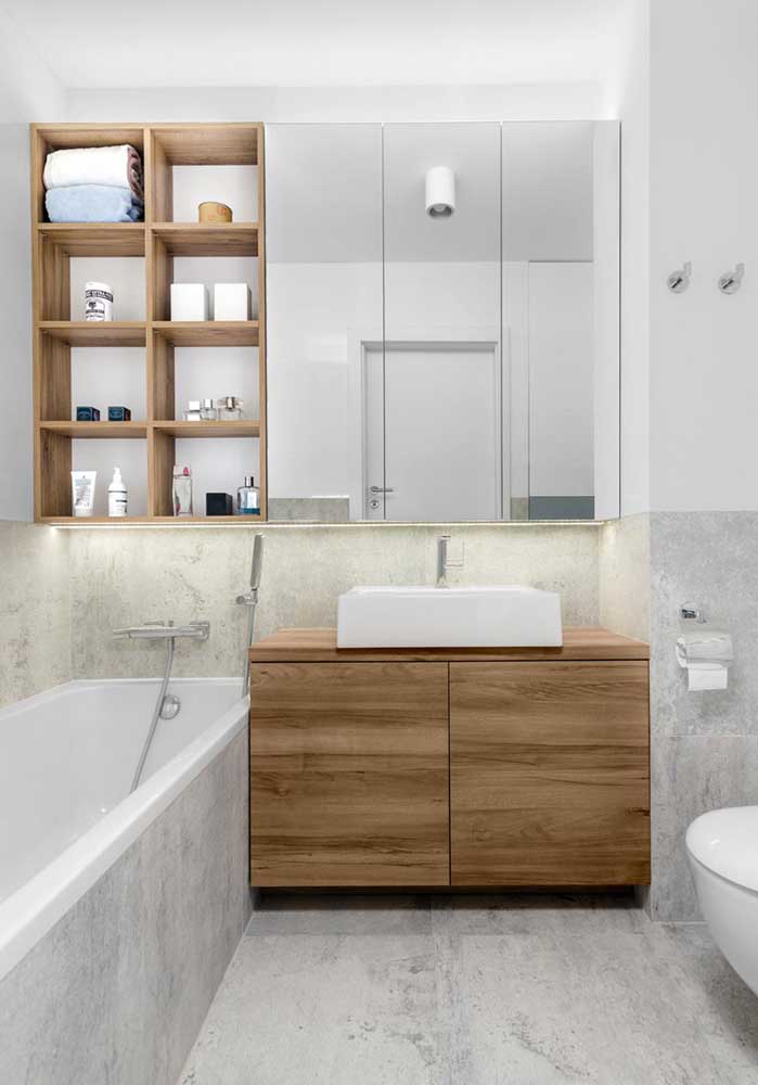 Armário para banheiro: como escolher, dicas e fotos incríveis para se inspirar