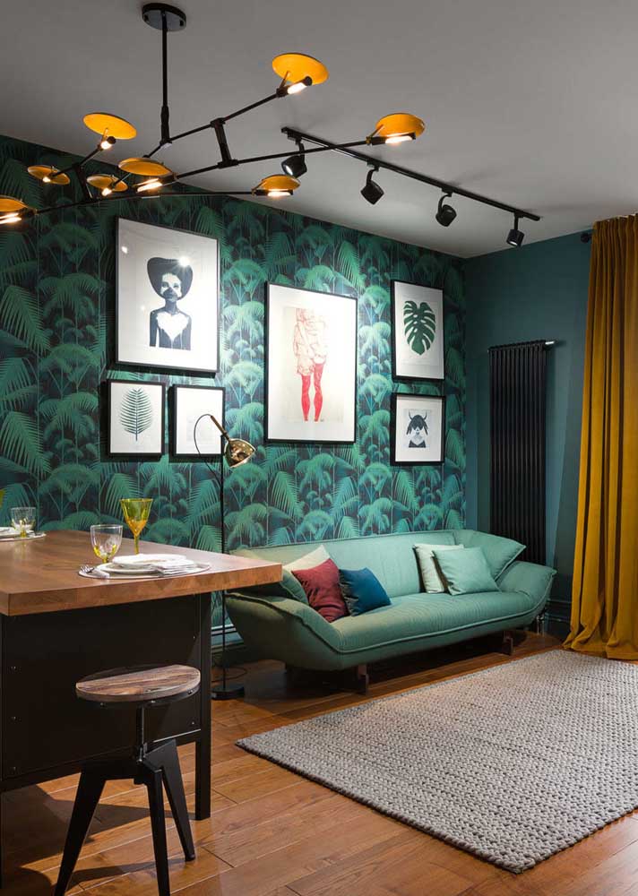 Sofá verde: descubra 40 ideias incríveis e dicas para escolher