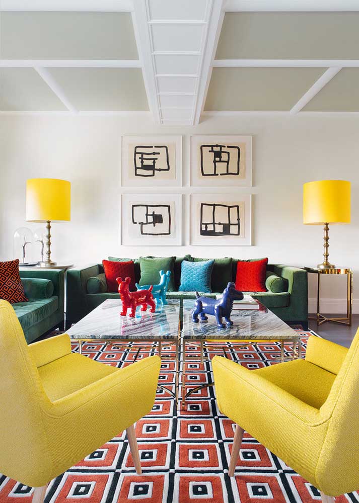 Sofá verde: descubra 40 ideias incríveis e dicas para escolher