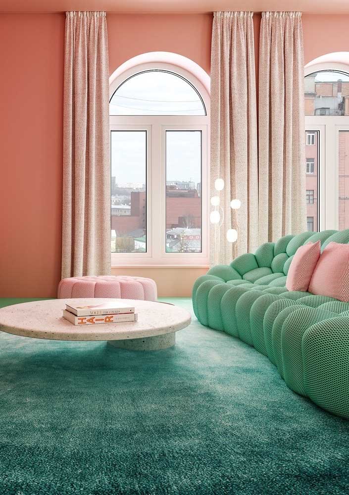 Sofá verde: descubra 40 ideias incríveis e dicas para escolher