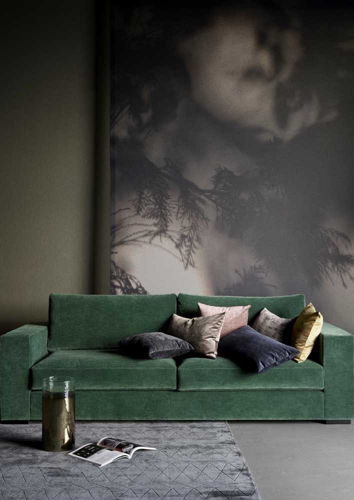 Sofá verde: descubra 40 ideias incríveis e dicas para escolher