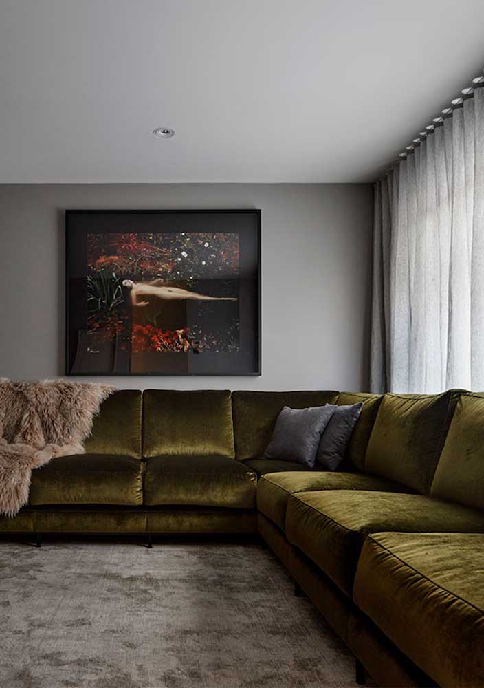 Sofá verde: descubra 40 ideias incríveis e dicas para escolher