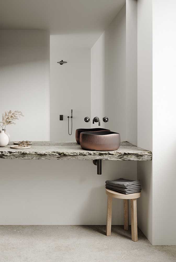 Bancada de banheiro: 50 projetos, dicas e fotos para se inspirar agora