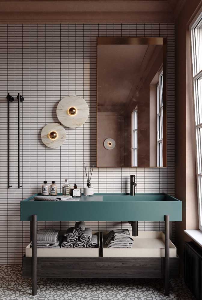 Bancada de banheiro: 50 projetos, dicas e fotos para se inspirar agora