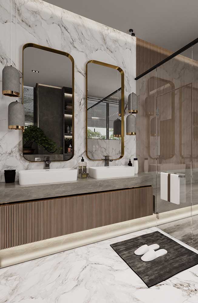 Bancada de banheiro: 50 projetos, dicas e fotos para se inspirar agora