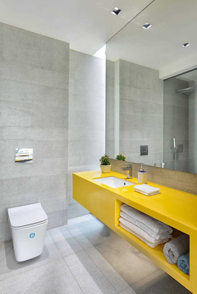 Bancada de banheiro: 50 projetos, dicas e fotos para se inspirar agora