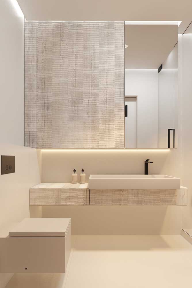 Bancada de banheiro: 50 projetos, dicas e fotos para se inspirar agora