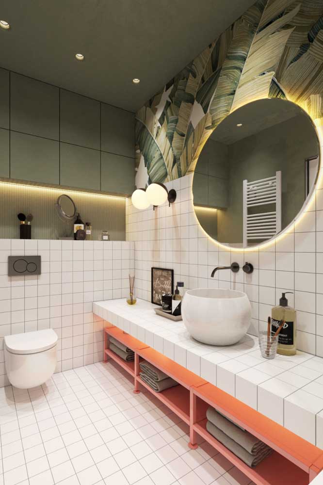 Bancada de banheiro: 50 projetos, dicas e fotos para se inspirar agora