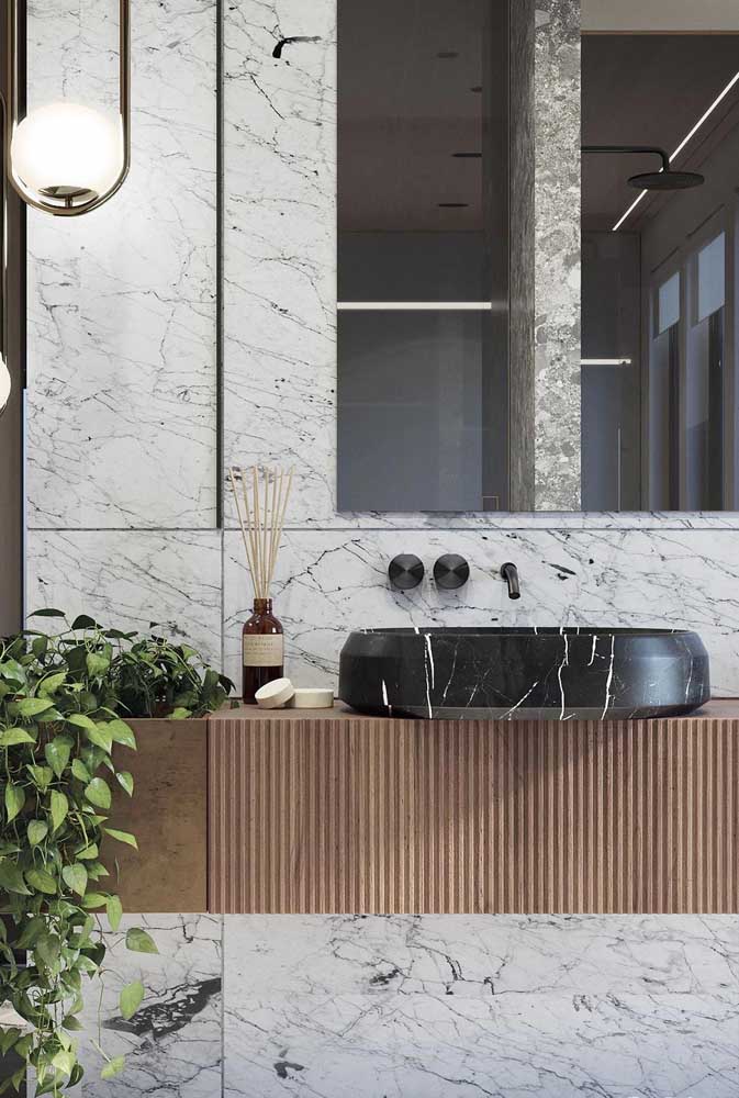 Bancada de banheiro: 50 projetos, dicas e fotos para se inspirar agora