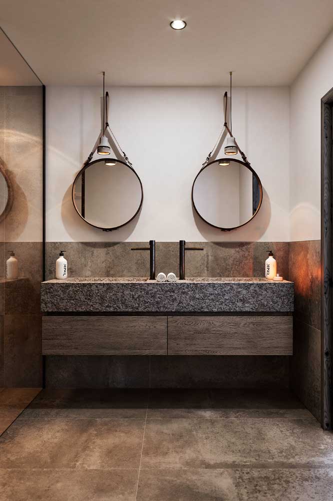 Bancada de banheiro: 50 projetos, dicas e fotos para se inspirar agora