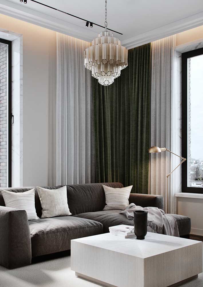 Lustre para sala: como escolher, dicas e fotos inspiradoras